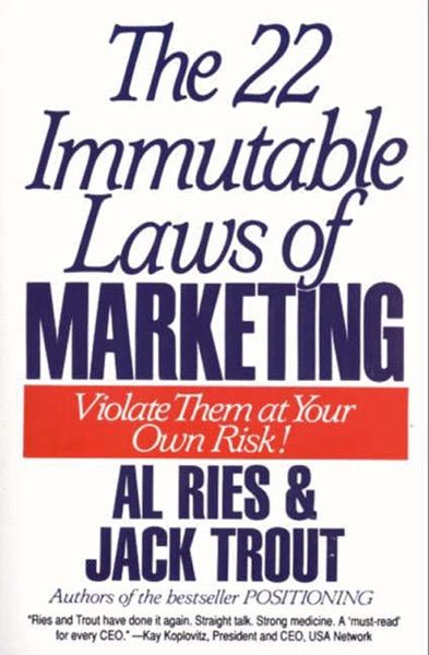 Las 22 leyes inmutables del marketing