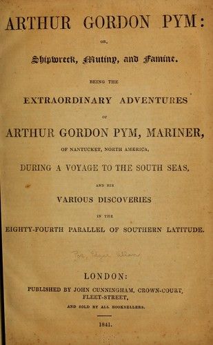 Aventuras de Arturo Gordon Pym