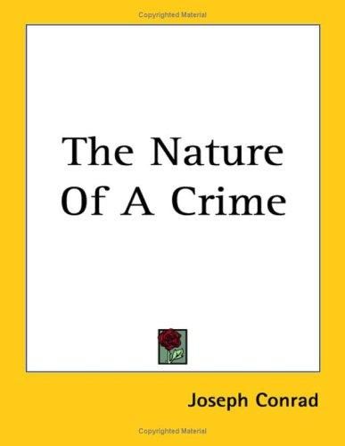 La naturaleza de un crimen