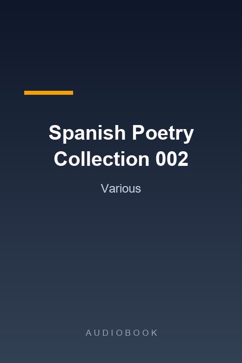 Spanish Poetry Collection 002