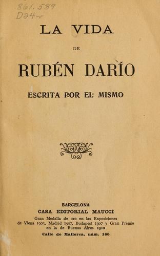 vida de Rubén Darío